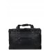 Кожаная дорожная сумка Катана 81152 BLACK
